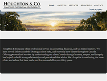 Tablet Screenshot of houghtonandco.com